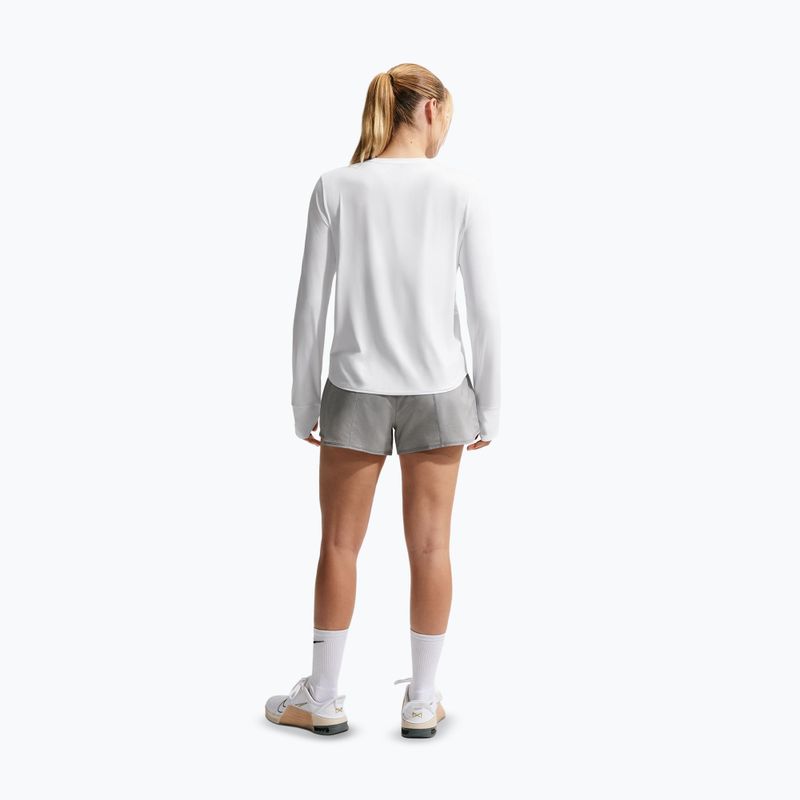 Women's shorts Nike One Dri-Fit 3" smoke grey/heather/white 3