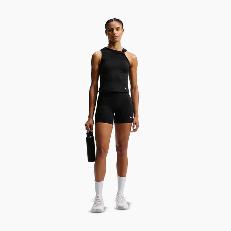 Women's training T-shirt Nike One Dri-Fit TT black/white 2