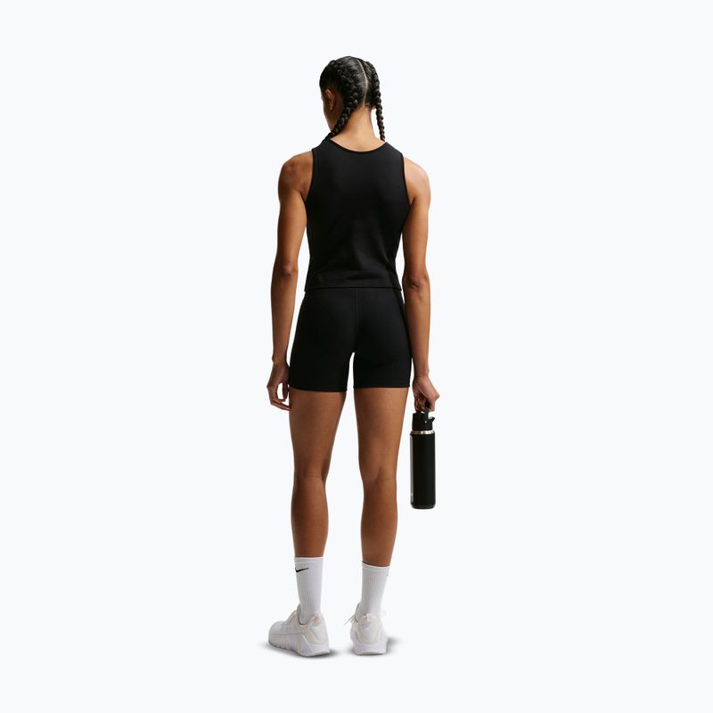 Women's training T-shirt Nike One Dri-Fit TT black/white 3