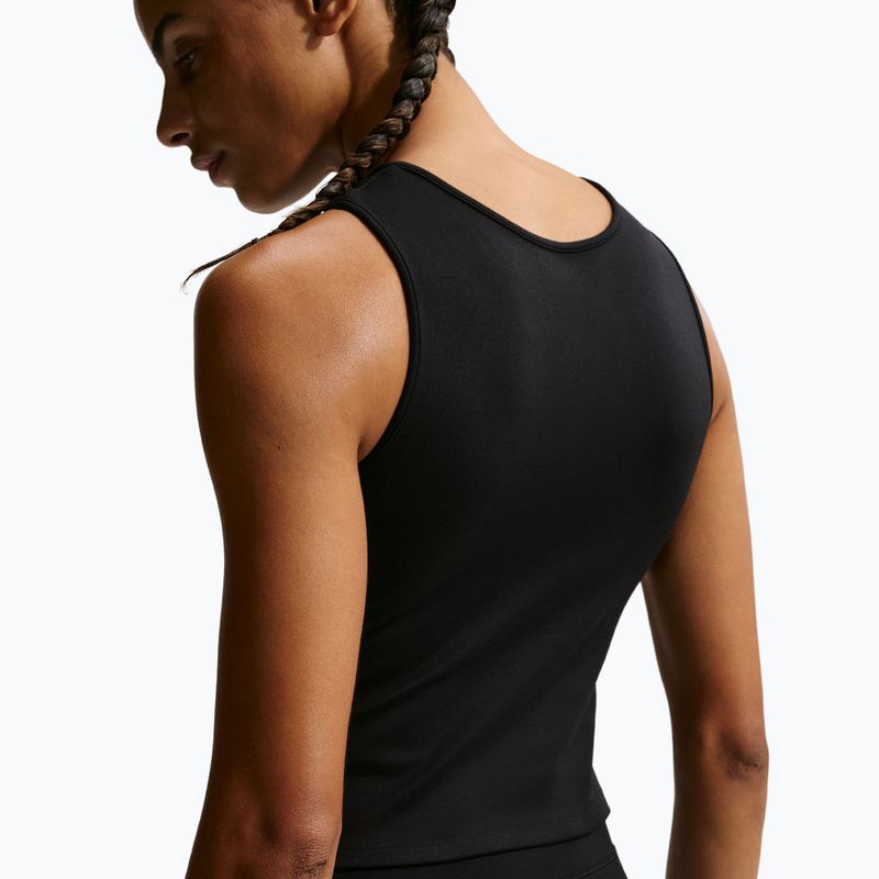 Women's training T-shirt Nike One Dri-Fit TT black/white 5