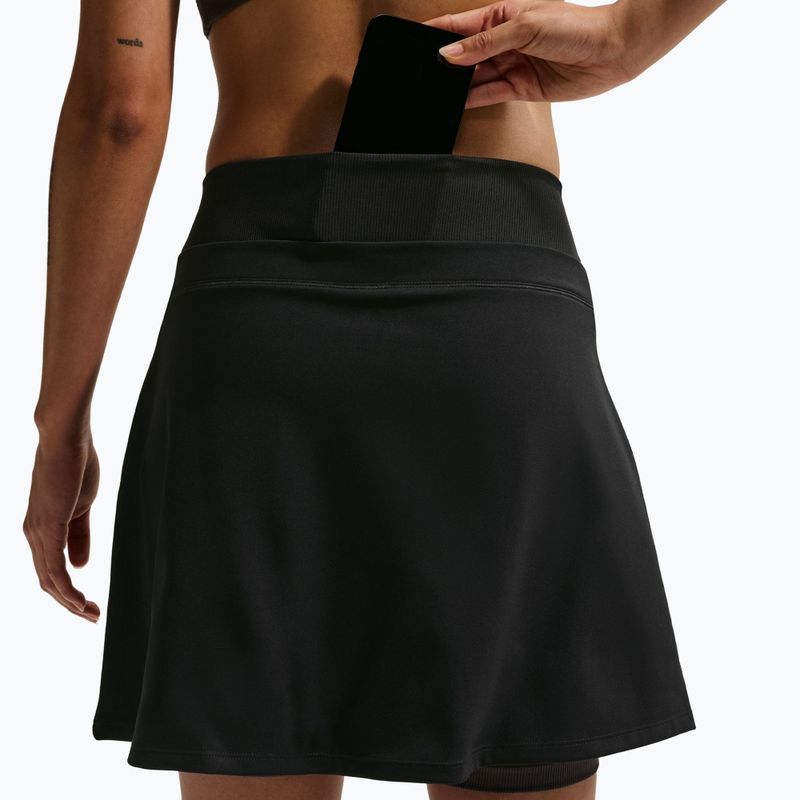 Nike One tennis skirt Dri-Fit black/thunder grey/white 5