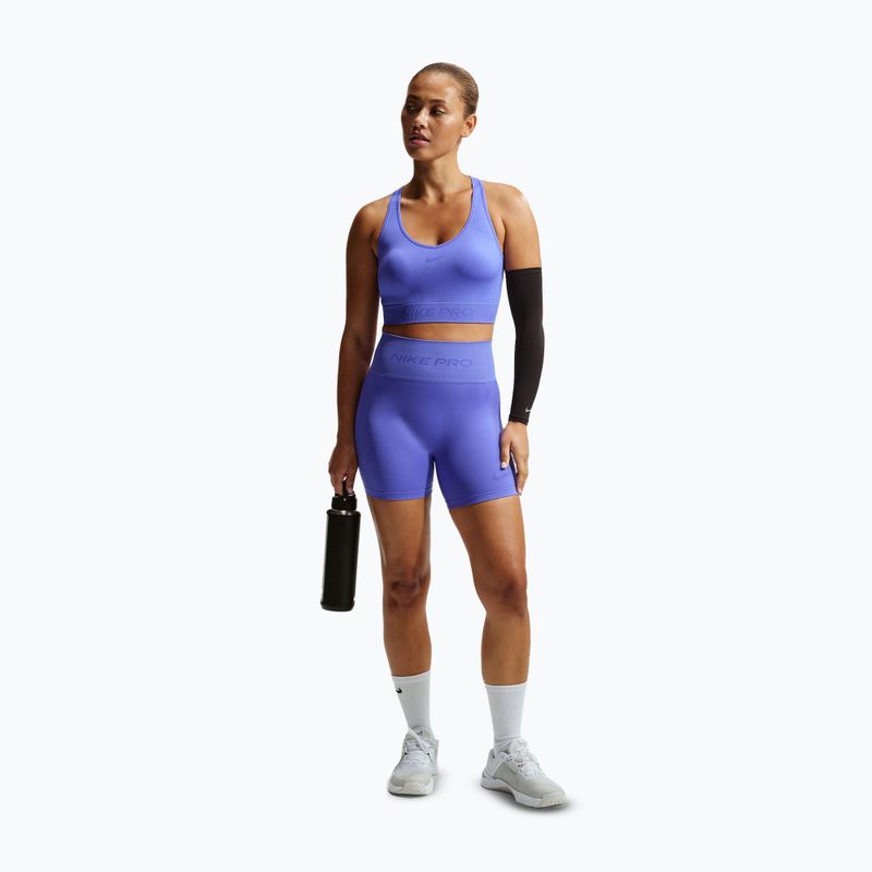 Women's T-shirt Nike Pro Seamless Dri-Fit Cropped sapphire 2