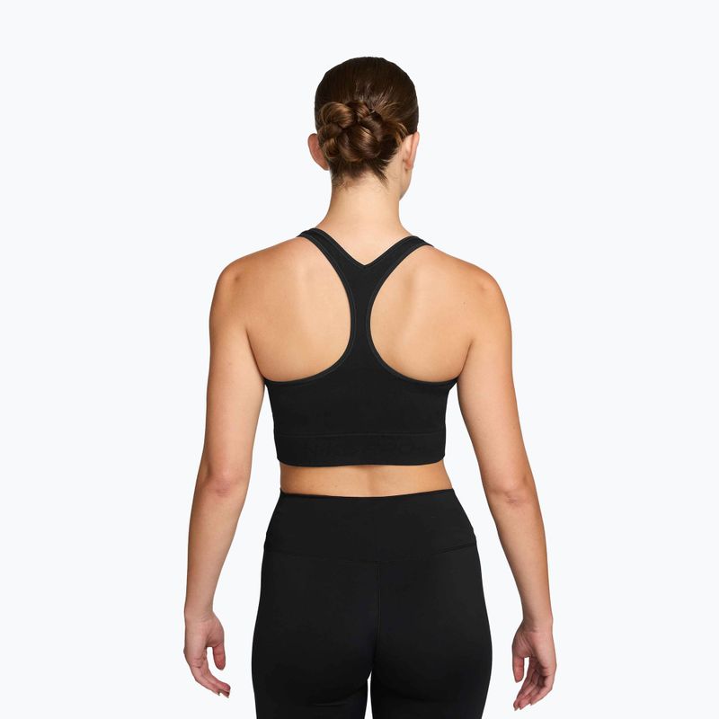 Women's T-shirt Nike Pro Seamless Dri-Fit Cropped black 2