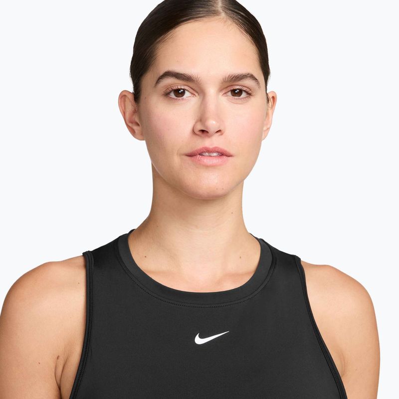 Women's training T-shirt Nike One Classic Dri-Fit black/white 3
