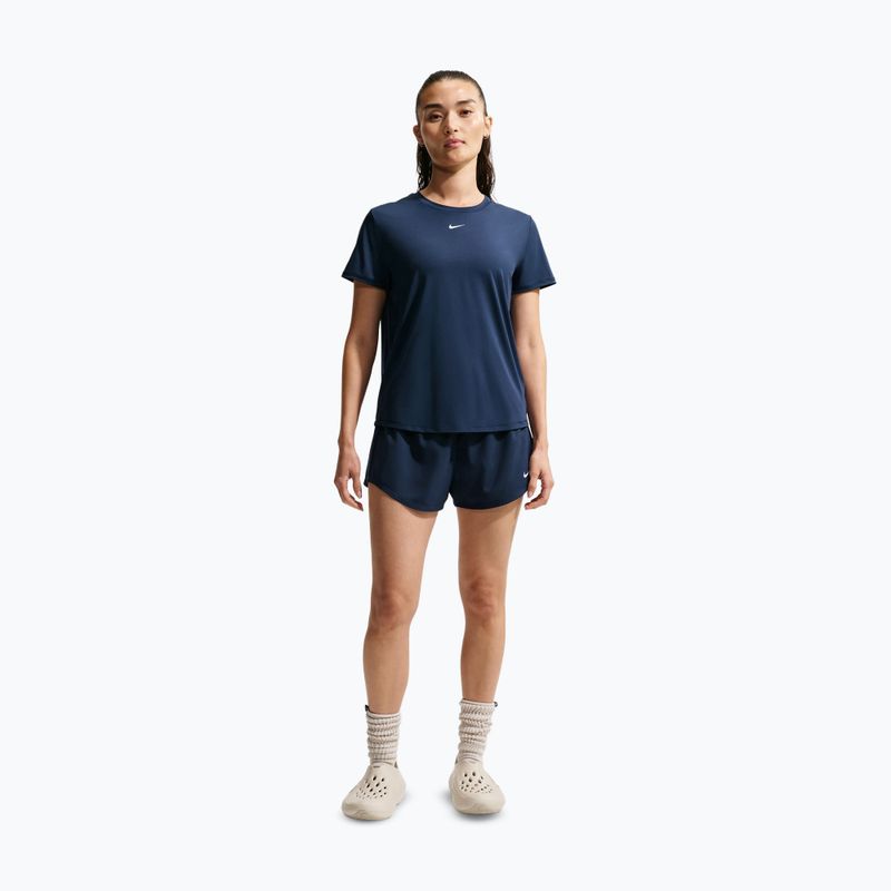 Women's training shirt Nike One Classic midnight navy/white 2