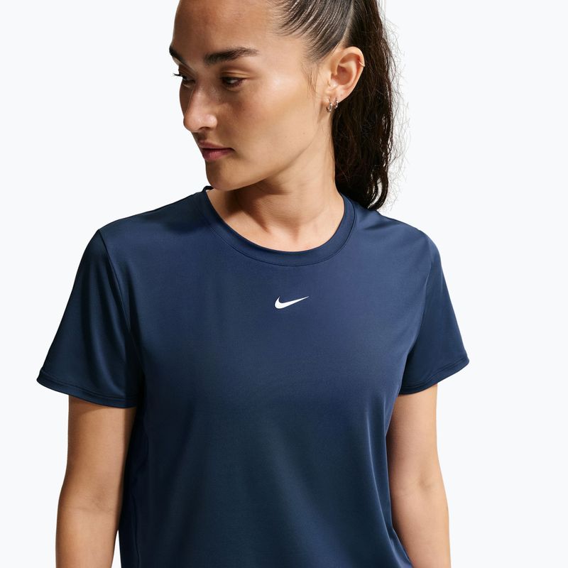Women's training shirt Nike One Classic midnight navy/white 4