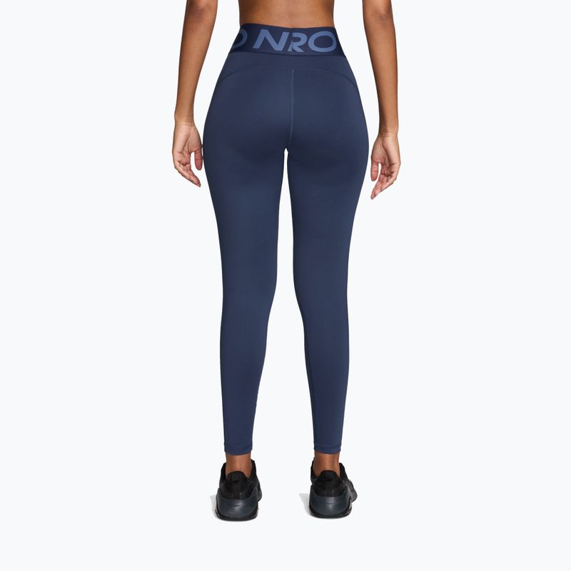 Women's leggings Nike Pro Sculpt midnight navy/white 2