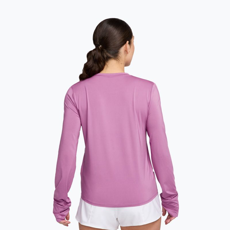 Longsleeve training Nike One Classic Dri-Fit light magenta/white 2