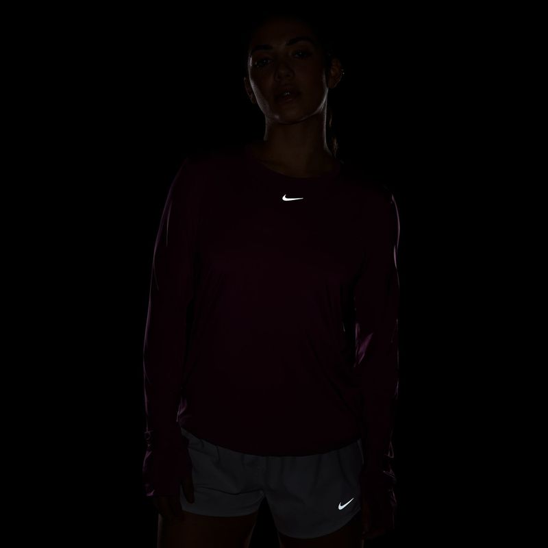 Longsleeve training Nike One Classic Dri-Fit light magenta/white 4