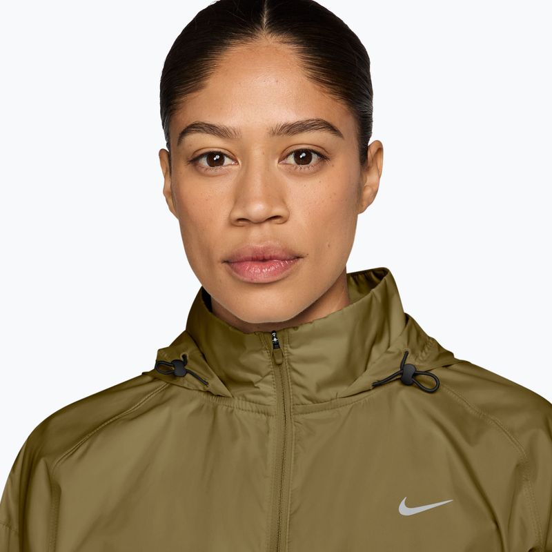 Women's running jacket Nike Tempo Repel olive flak 3