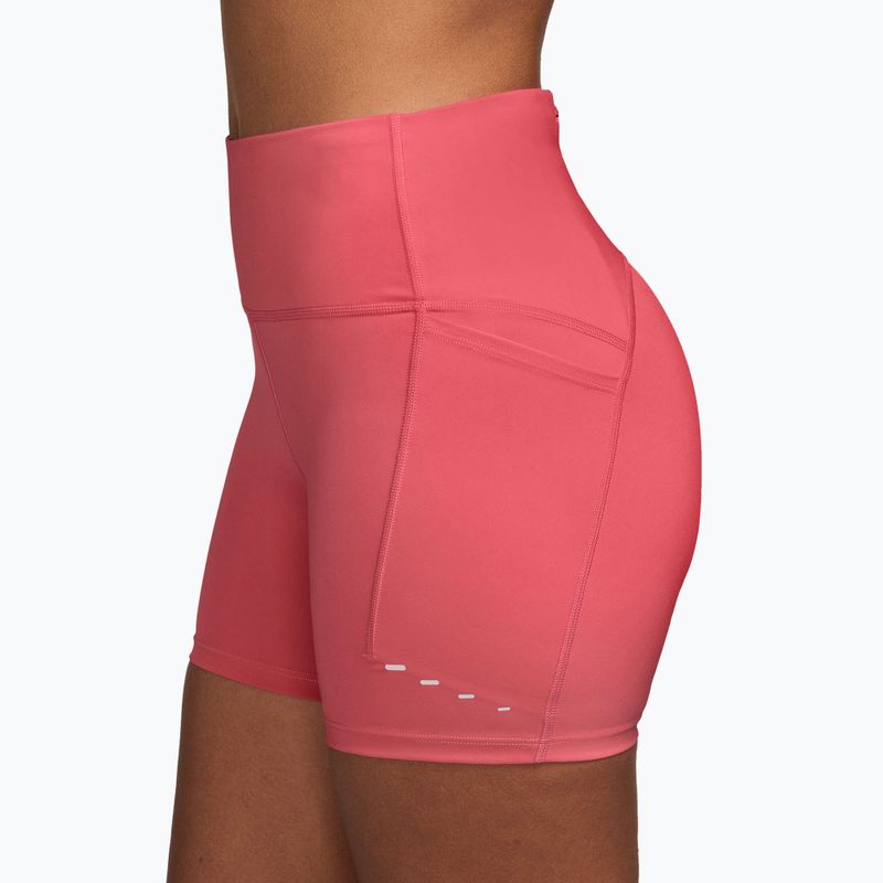 Women's running shorts Nike Swift High-Waisted 4" sea coral 3