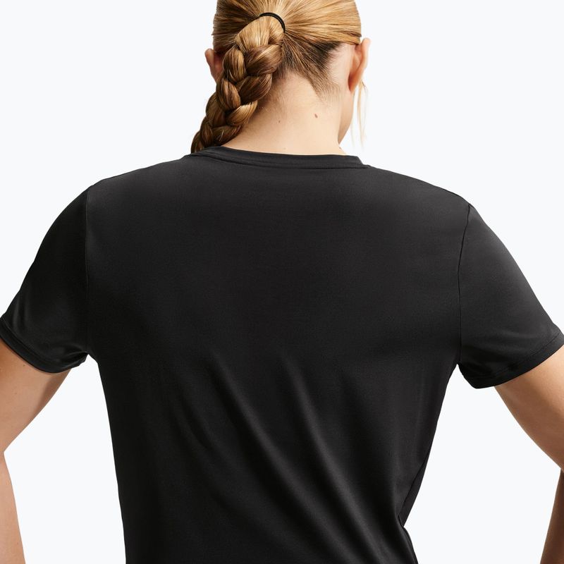 Women's T-shirt Nike One Classic Twist Dri-Fit black/white 6