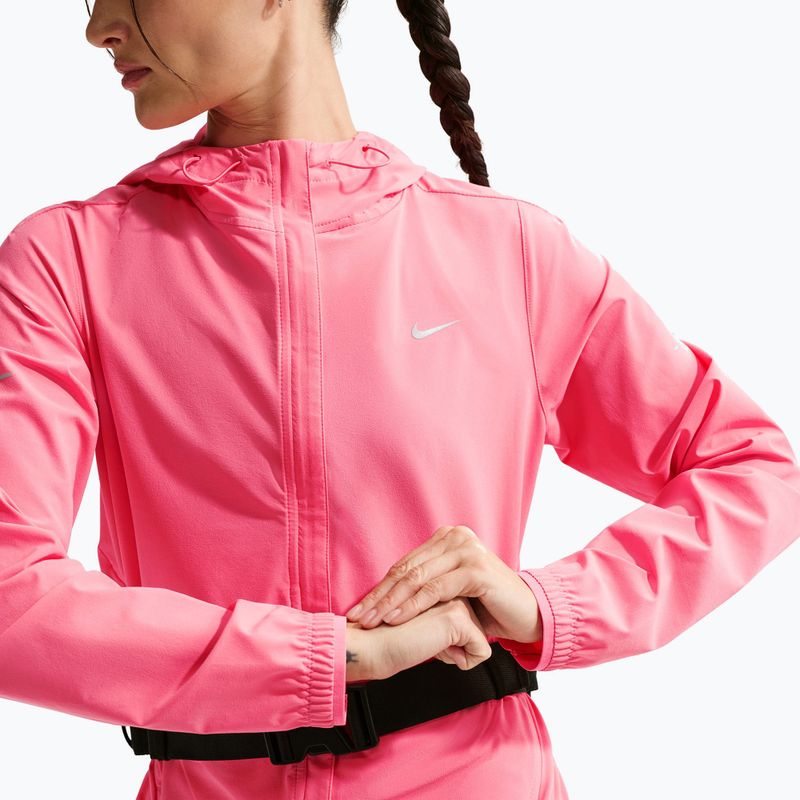 Women's running jacket Nike Swift Repel Packable sea coral 3