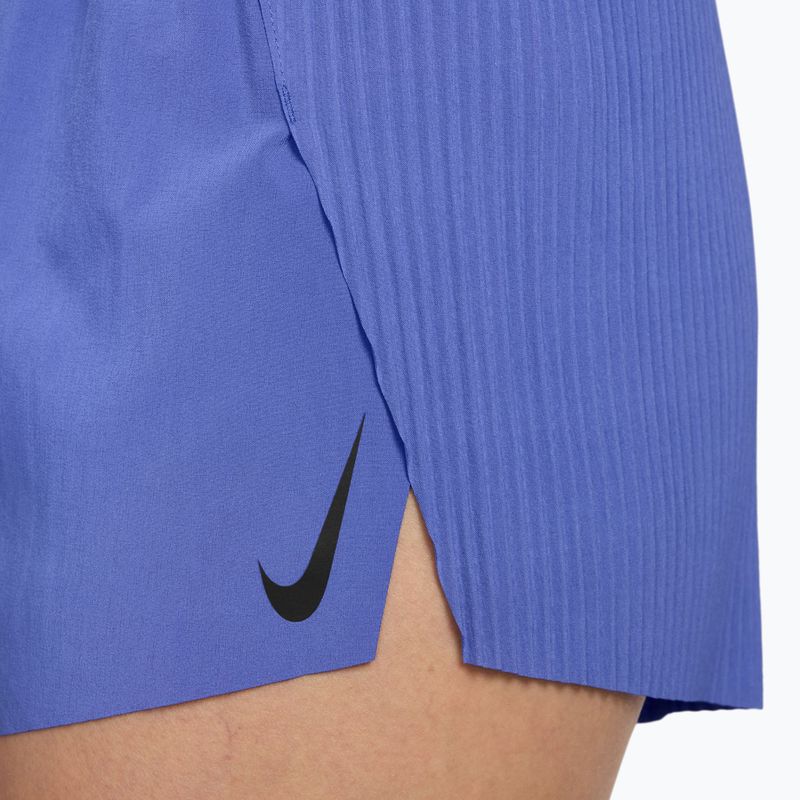 Women's running shorts Nike AeroSwift Dri-Fit ADV Mid-Rise 3" sapphire/black/white/black 4