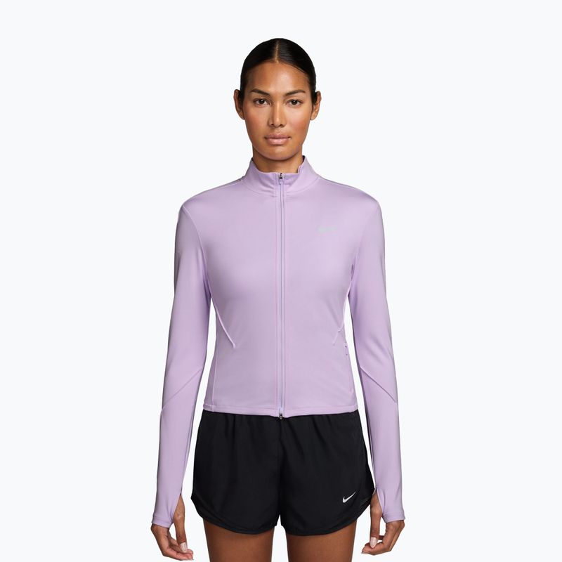 Women's running sweatshirt Nike Swift Dri-Fit Full Zip Mid-Layer violet mist
