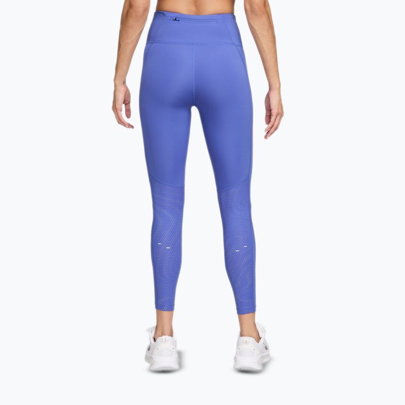 Women's running leggings Nike Tempo Flash High-Waisted 7/8 sapphire/white 2