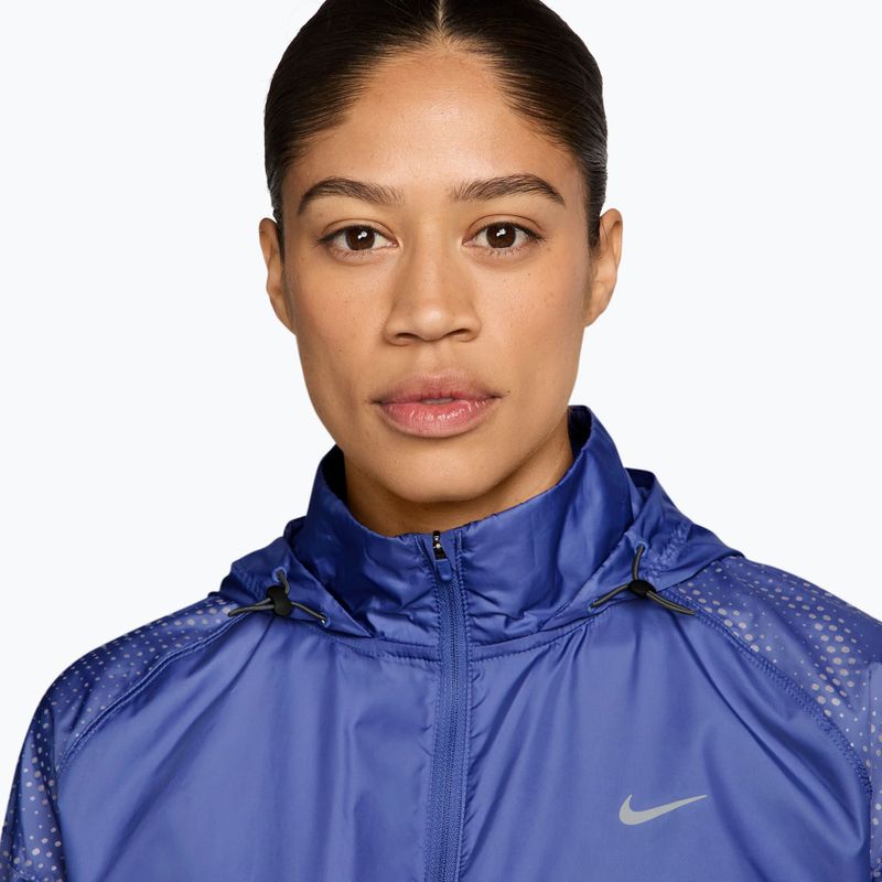 Women's running jacket Nike Tempo Flash sapphire/black/white 3