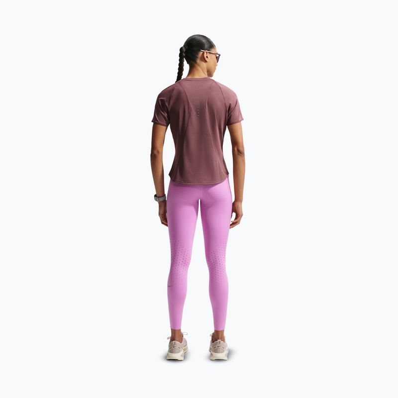 Women's running leggings Nike Swift 7/8 light magenta 3