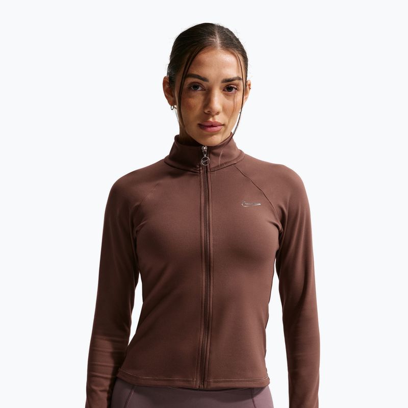 Women's training sweatshirt Nike Fitted Full Zip