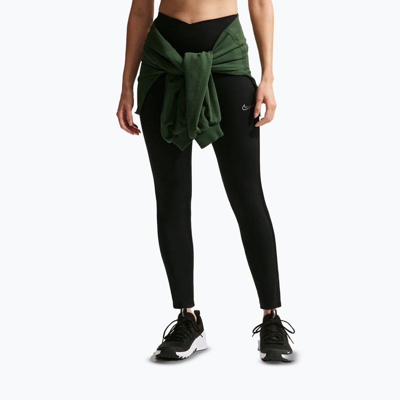 Women's leggings Nike One High-Waisted Seamless black