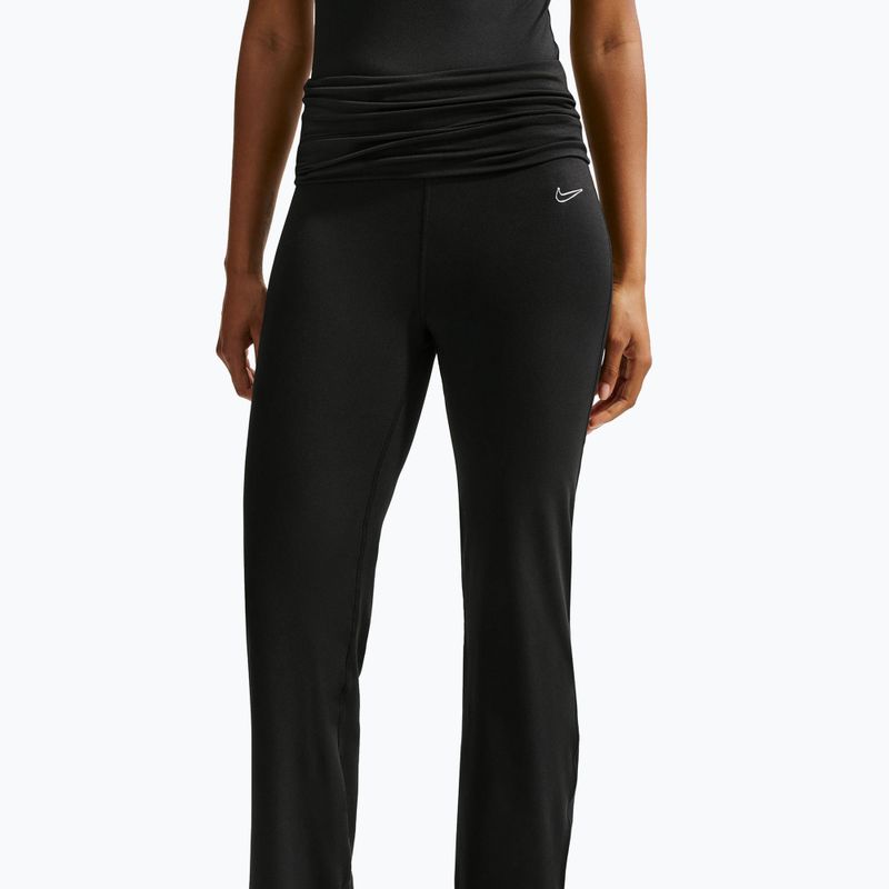 Women's trousers Nike Flared black 4