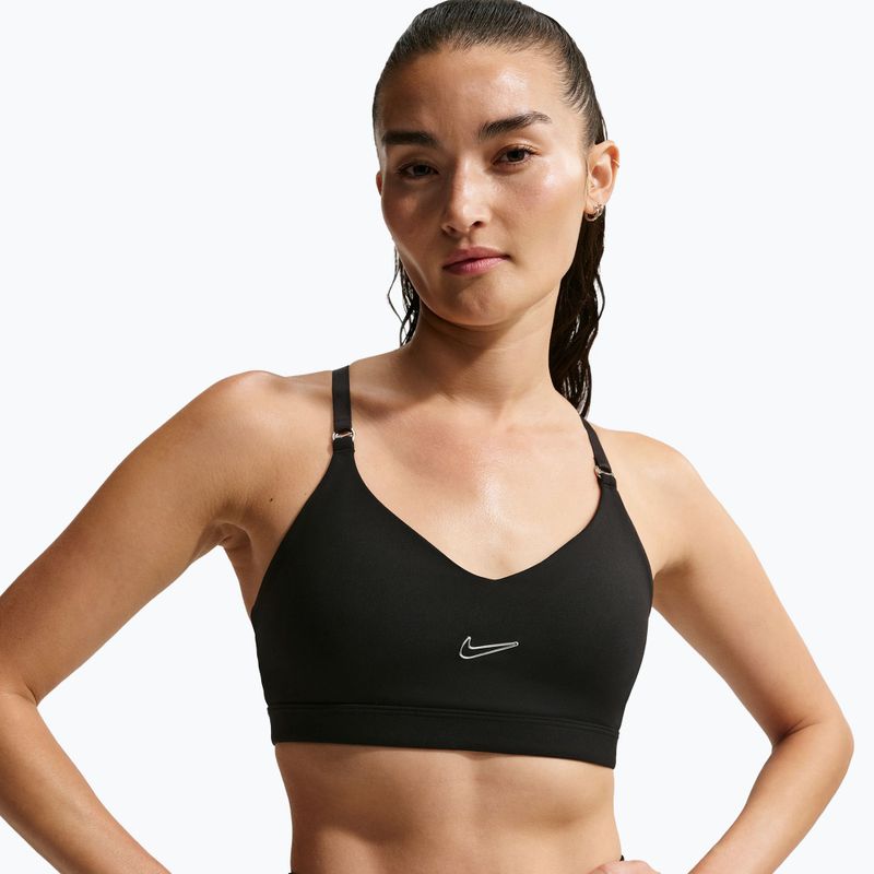 Training bra Nike Indy Padded Gloss black 2