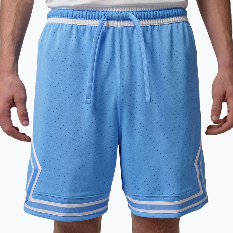 Men's basketball shorts Jordan Mesh Diamond 4" university blue/white/white