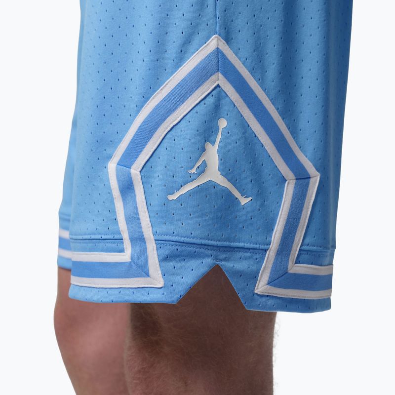 Men's basketball shorts Jordan Mesh Diamond 4" university blue/white/white 6