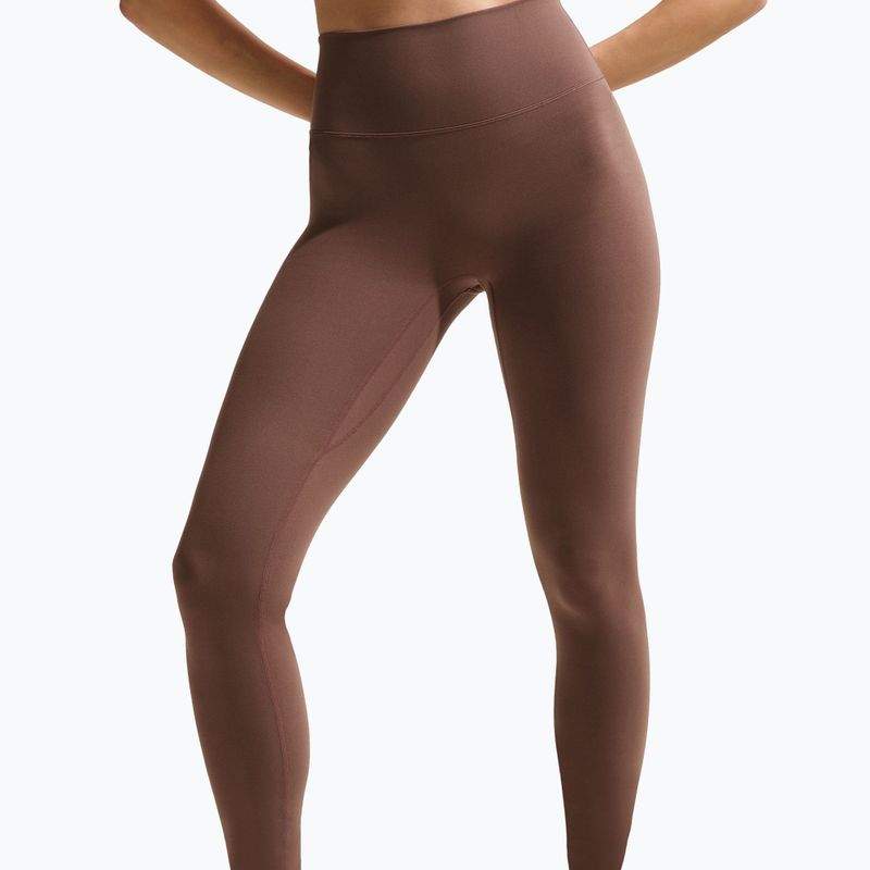 Women's leggings Nike Zenvy High-Waisted tattoo/white 5