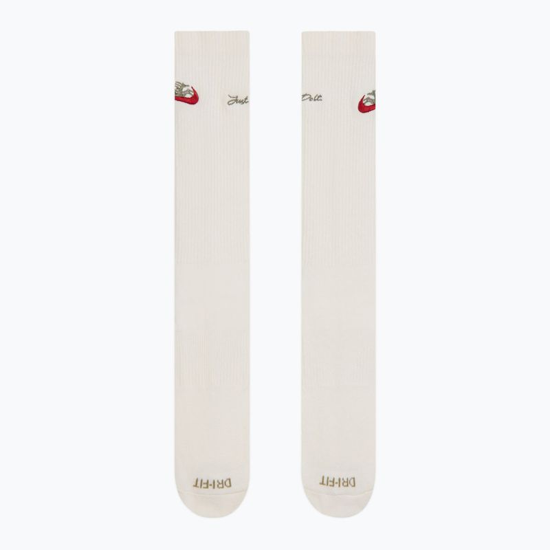 Socks Nike Everyday Plus Crew 3 pairs sail/neutral olive/team crimson 2