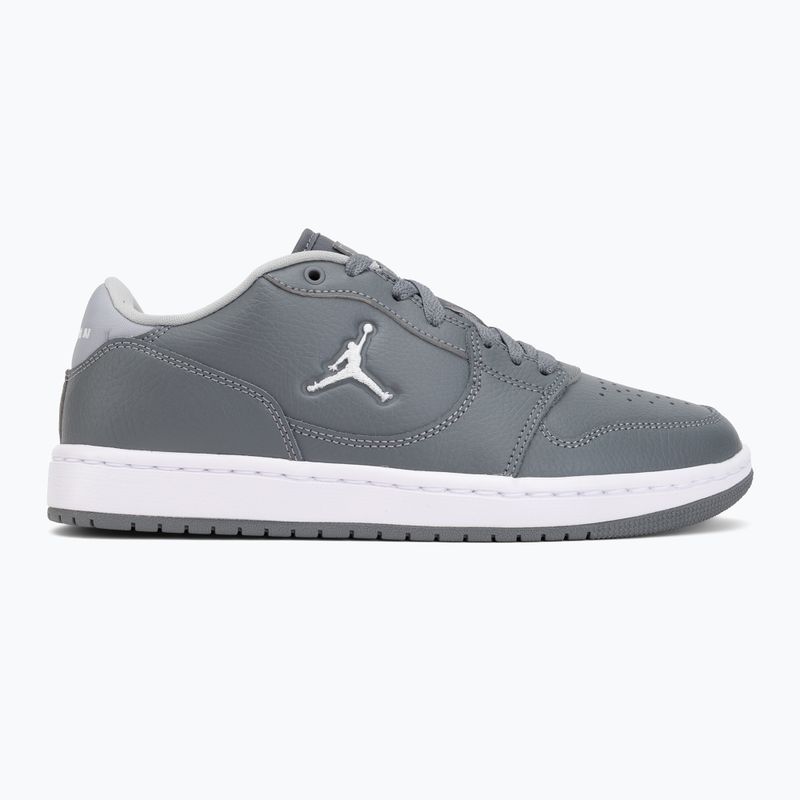 Men's shoes Jordan Access Court Low smoke grey/white/light smoke grey 2