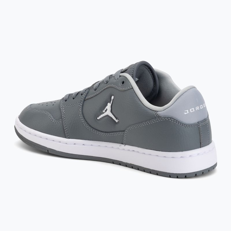 Men's shoes Jordan Access Court Low smoke grey/white/light smoke grey 3