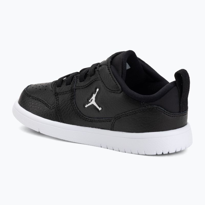 Children's shoes Jordan Court Connect Low black/white 3