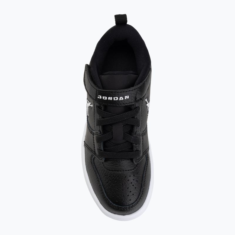Children's shoes Jordan Court Connect Low black/white 5
