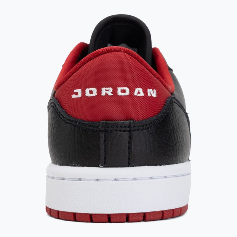 Jordan Court Connect Low shoes black/gym red/white 6