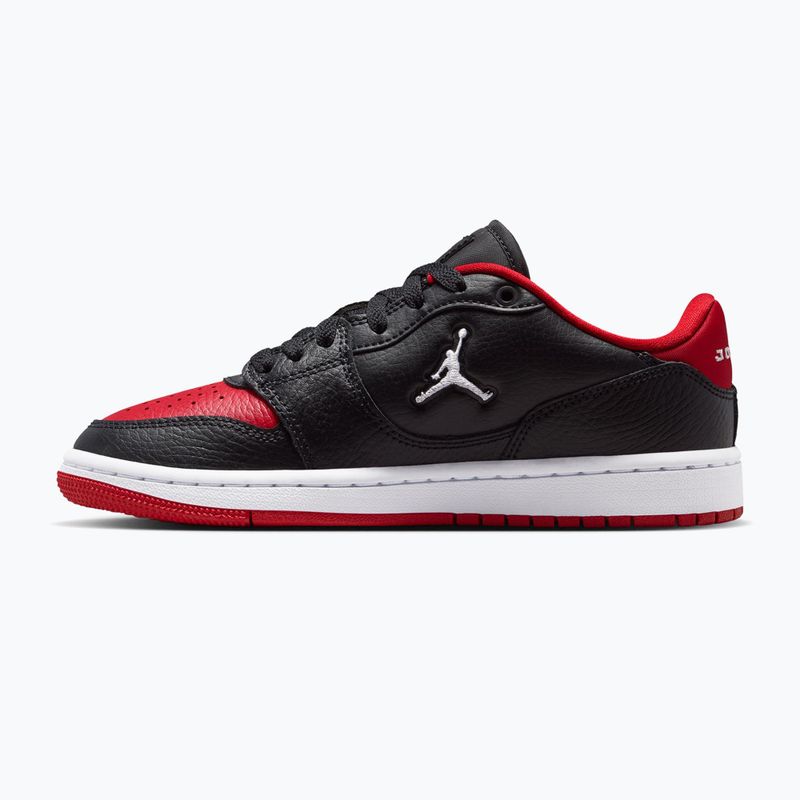 Shoes  Jordan Court Connect Low black/gym red/white 2