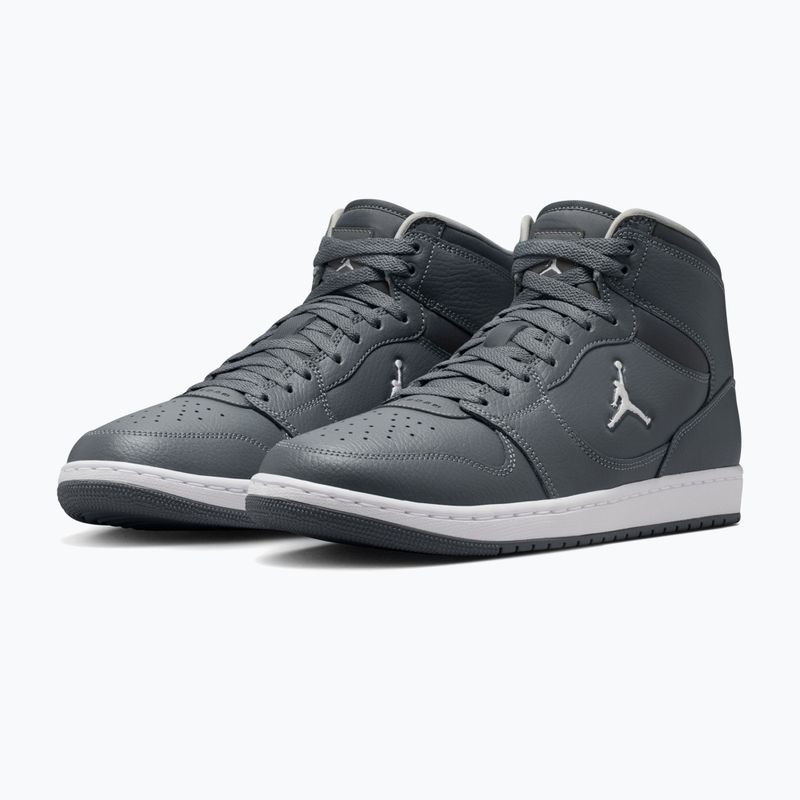 Men's shoes Nike Jordan Access Court Mid smoke grey/light smoke grey/white 3