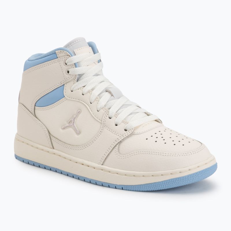 Women's shoes Nike Jordan Court Connect Mid pale ivory/psychic blue/particle rose