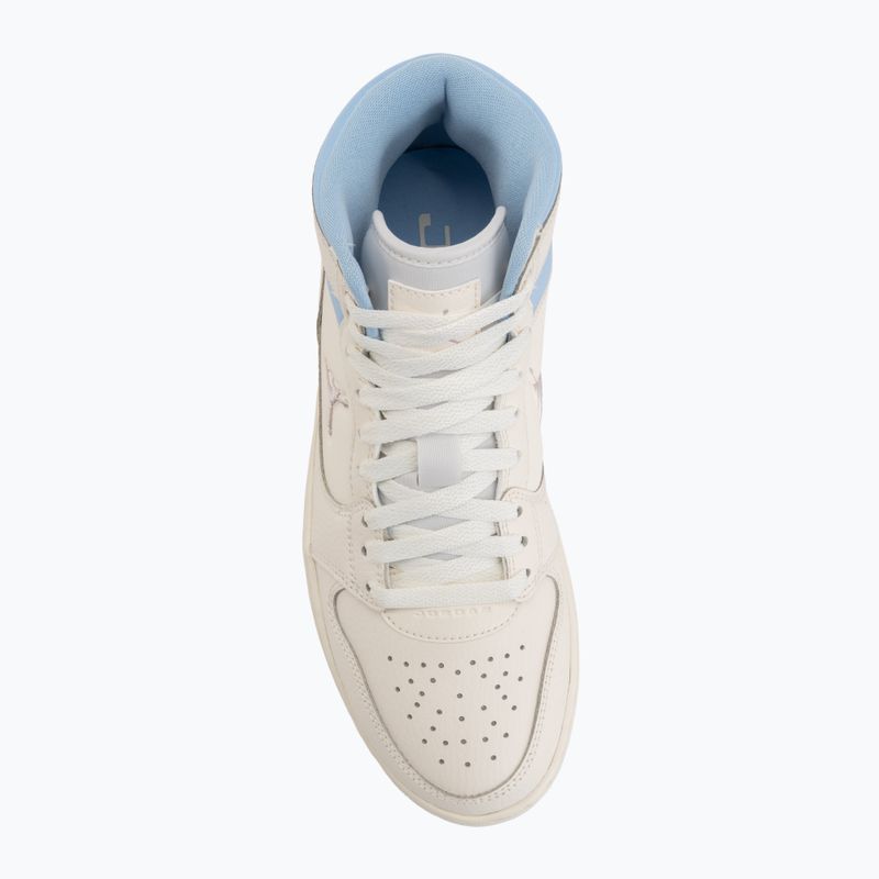 Women's shoes Nike Jordan Court Connect Mid pale ivory/psychic blue/particle rose 5