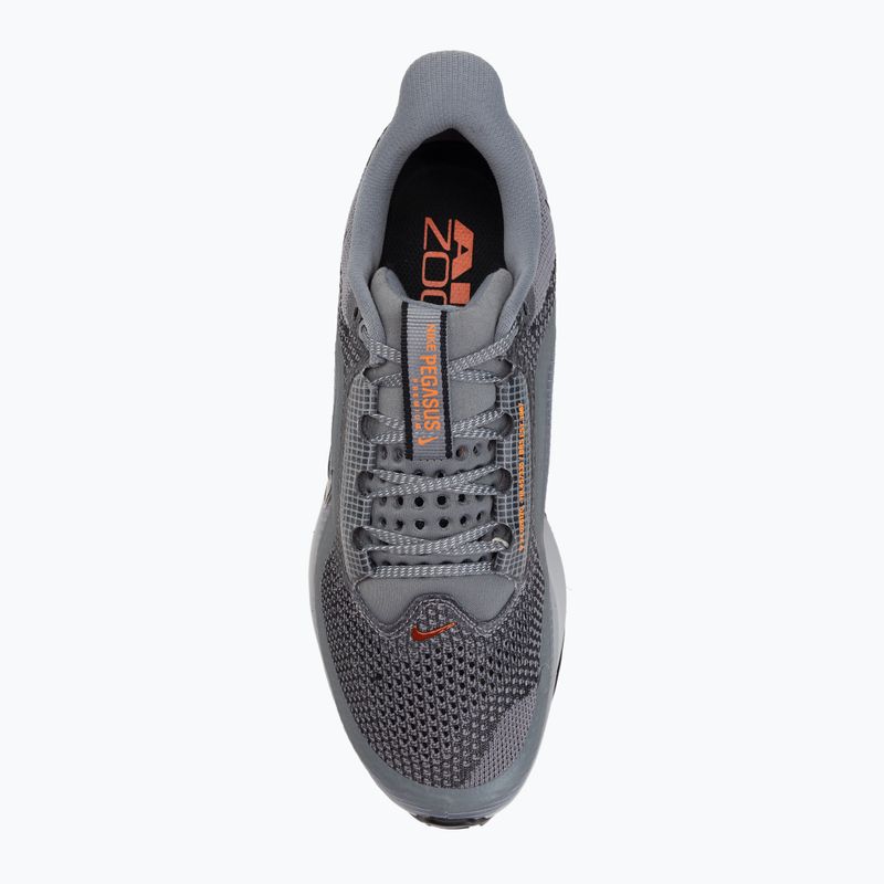 Men's running shoes Nike Pegasus Premium cool grey/wolf grey/safety orange/black 5