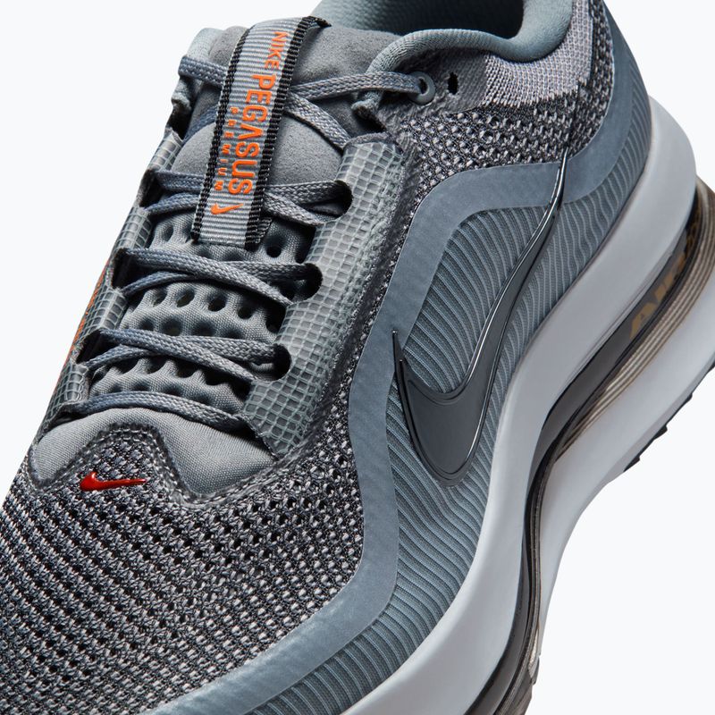 Men's running shoes Nike Pegasus Premium cool grey/wolf grey/safety orange/black 8