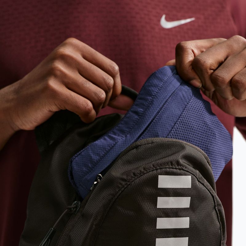 Men's running jacket Nike Impossibly Light Windrunner smoke grey/smoke grey/midnight navy 7