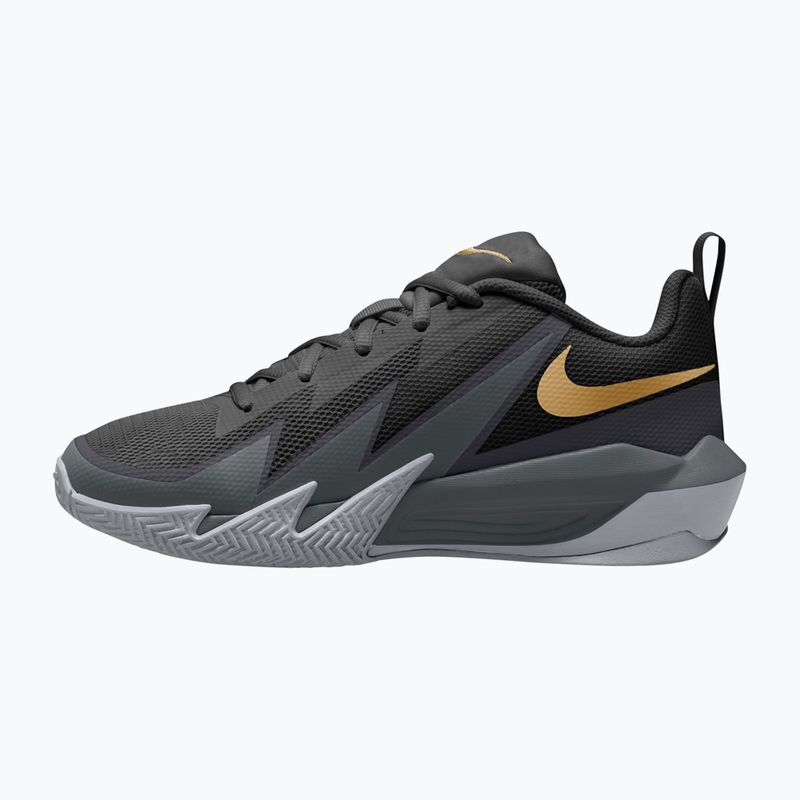Children's shoes Nike S.T. Dynamite black/wolf grey/smoke grey/metallic gold 2