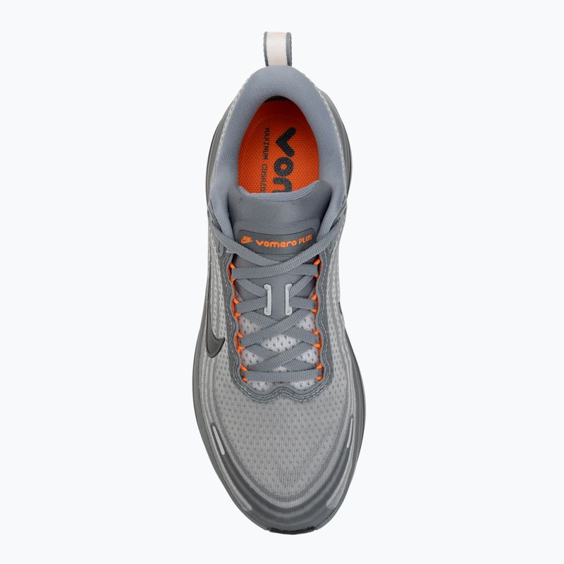 Men's running shoes Nike Vomero Plus cool grey/safety orange/black 5