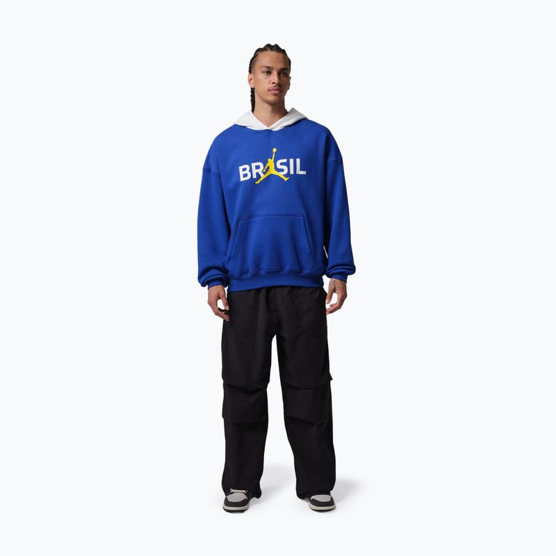 Men's sweatshirt Nike Jordan Brooklyn Fleece old royal/white 2