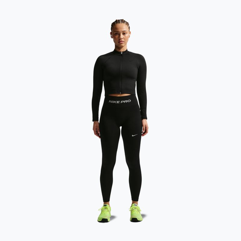 Women's training sweatshirt Nike Pro Seamless black 2