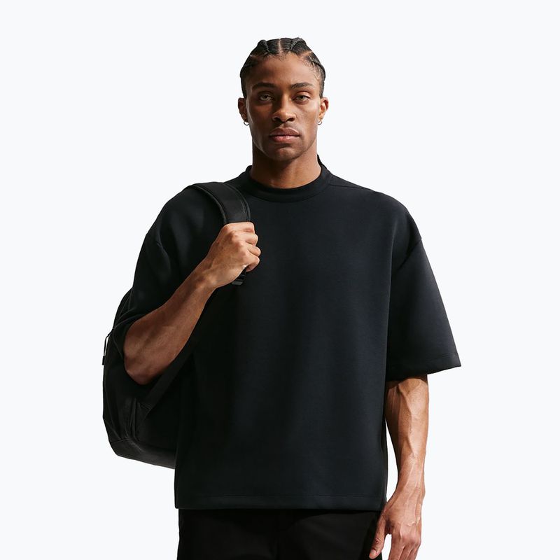 Men's T-shirt Nike 24.7 ImpossiblySoft black/black/dark smoke grey