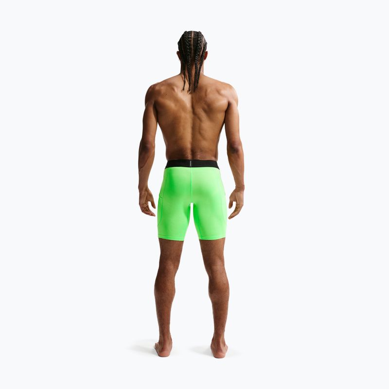 Men's training shorts Nike Pro Dri-Fit Fitness Long green strike/black 3