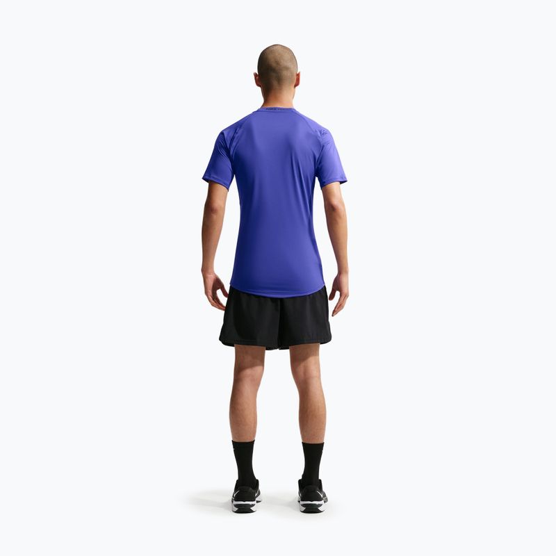 Men's training T-shirt Nike Pro Dri-Fit Tight Fitness persian violet/black 3