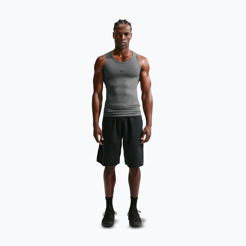 Men's training T-shirt Nike N.A.C. TT dark smoke grey/smoke grey/heather/black 2
